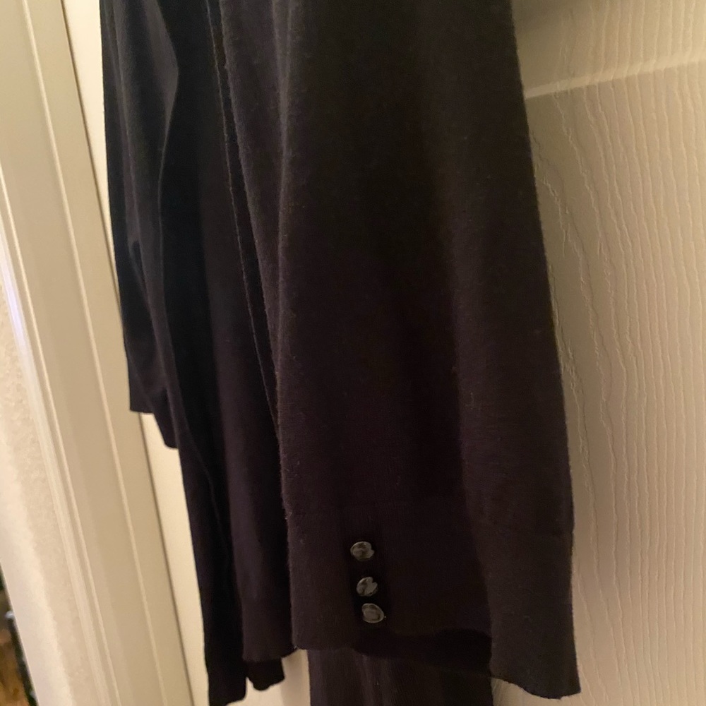 Cardigan/ Shrug, Black, Minimalist